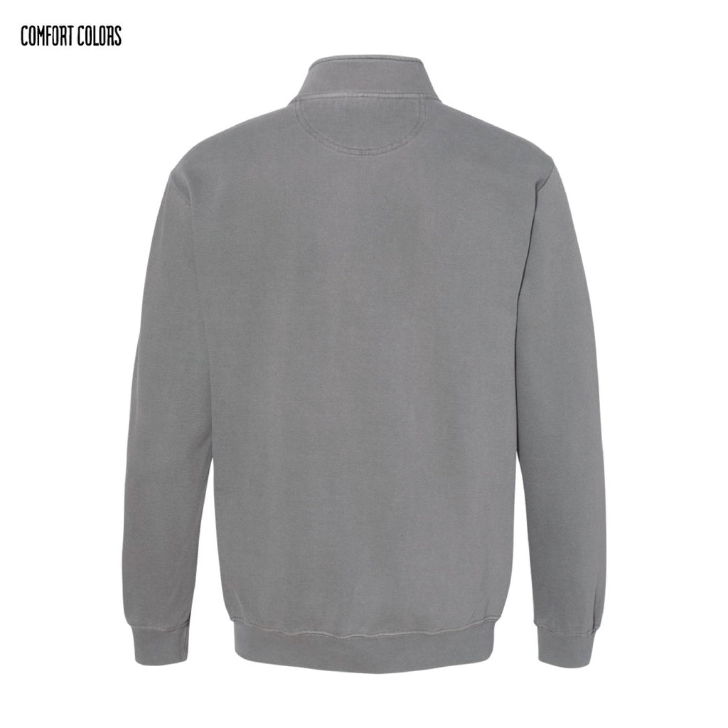 Sunsouth Embroidered Comfort Colors Quarter Zip Sweatshirt