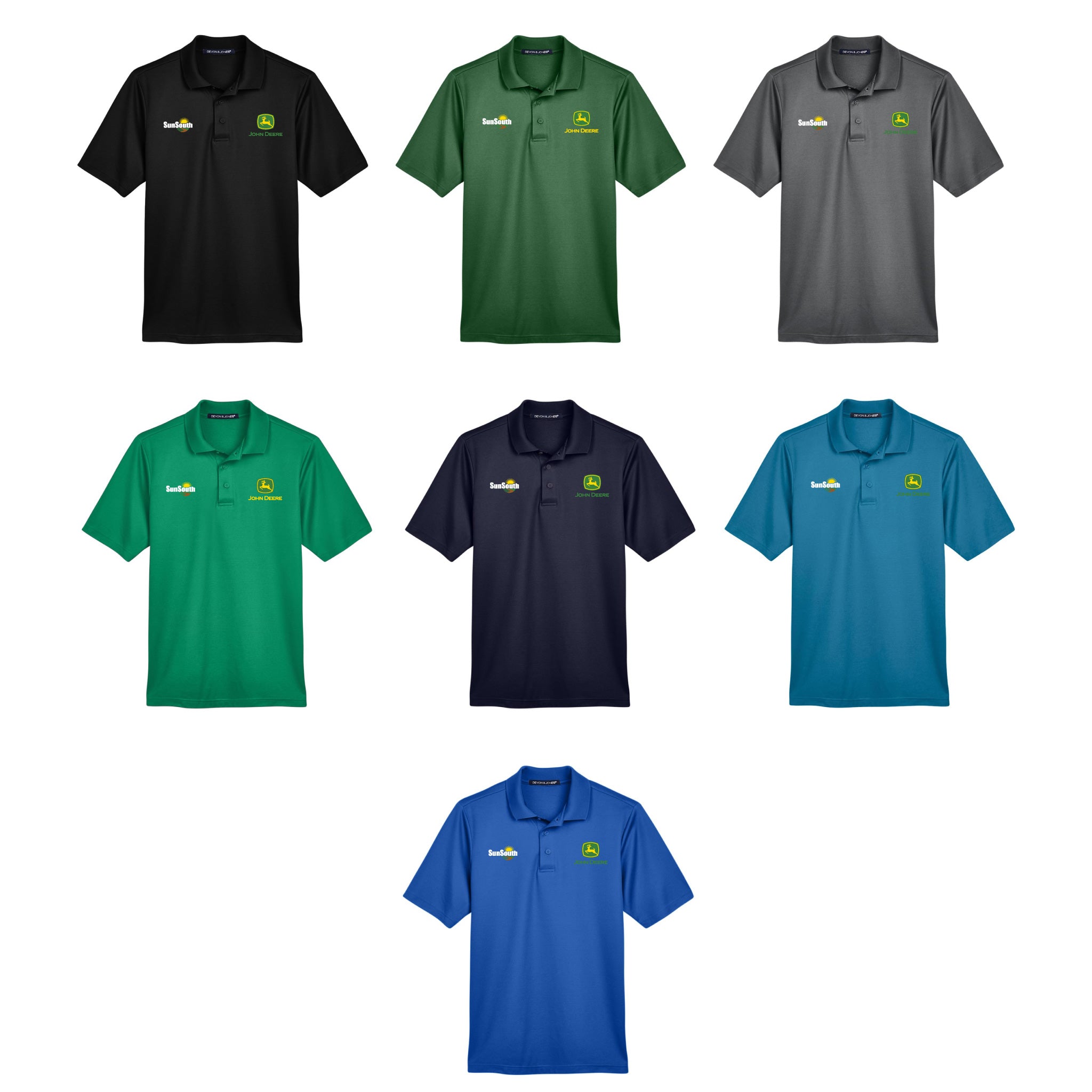 Sunsouth Devon & Jones Performance Plaited Polo