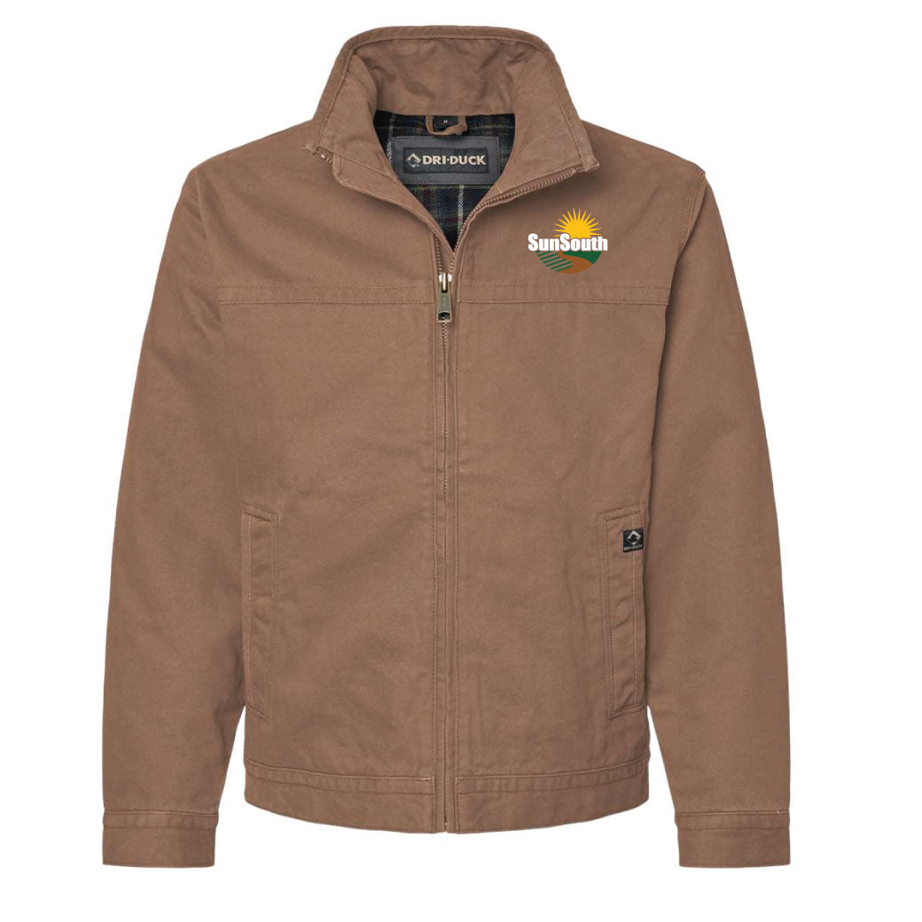 Sunsouth Embroidered Dri-Duck Canvas Jacket