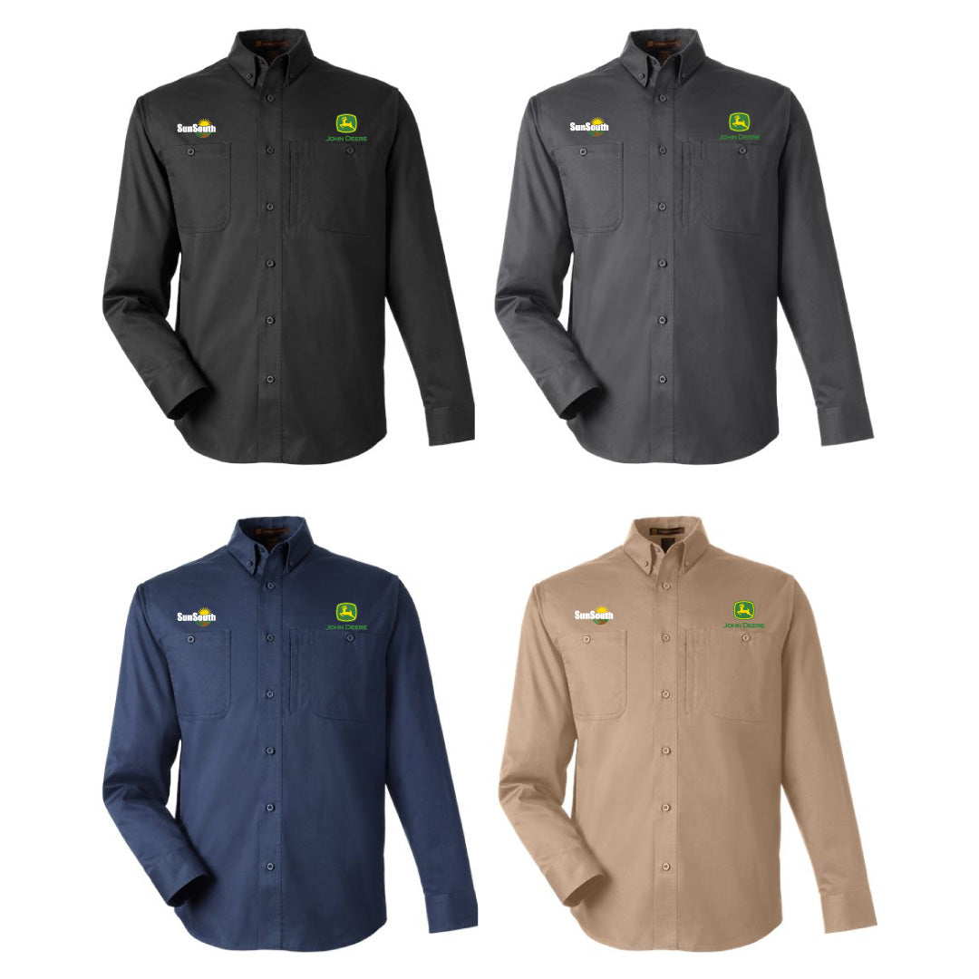 Sunsouth Harriton Long Sleeve Work Shirt