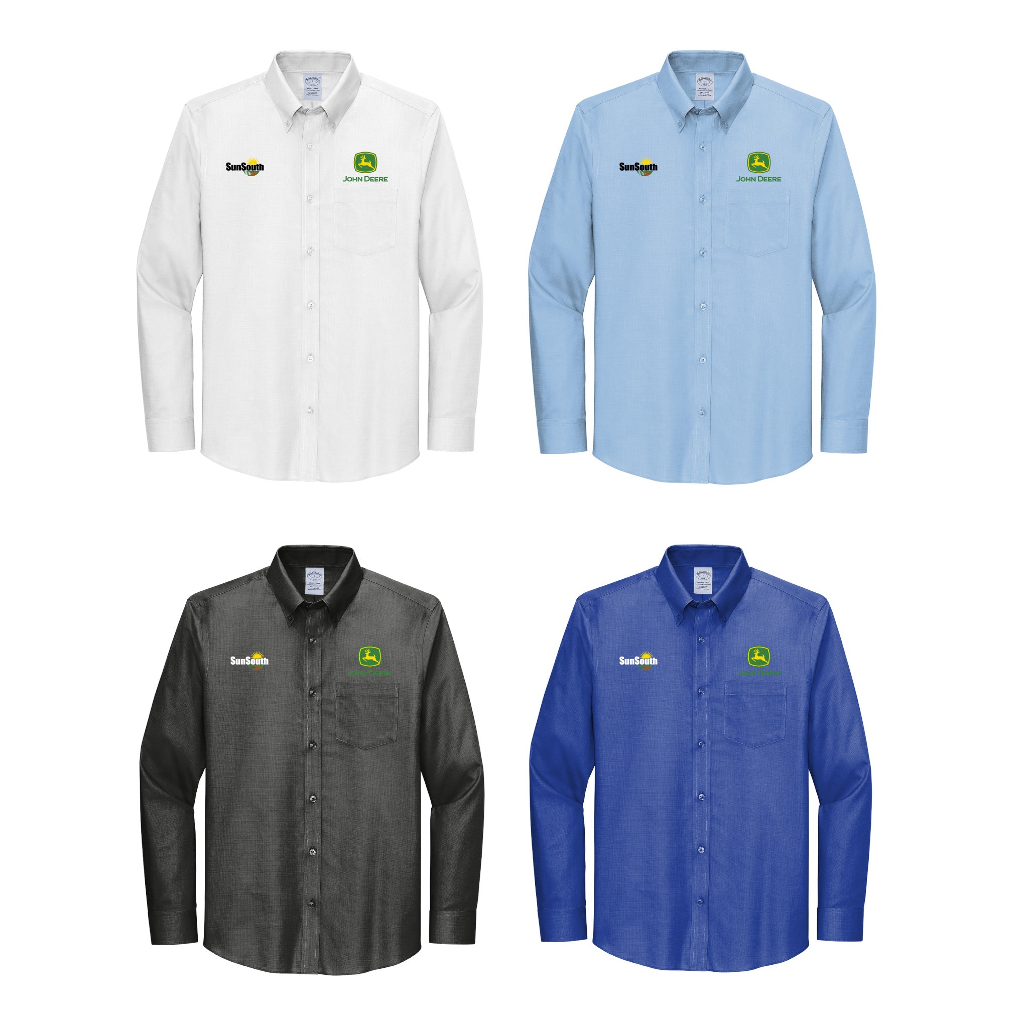 Sunsouth Brooks Brothers Tall Nailhead Dress Shirt