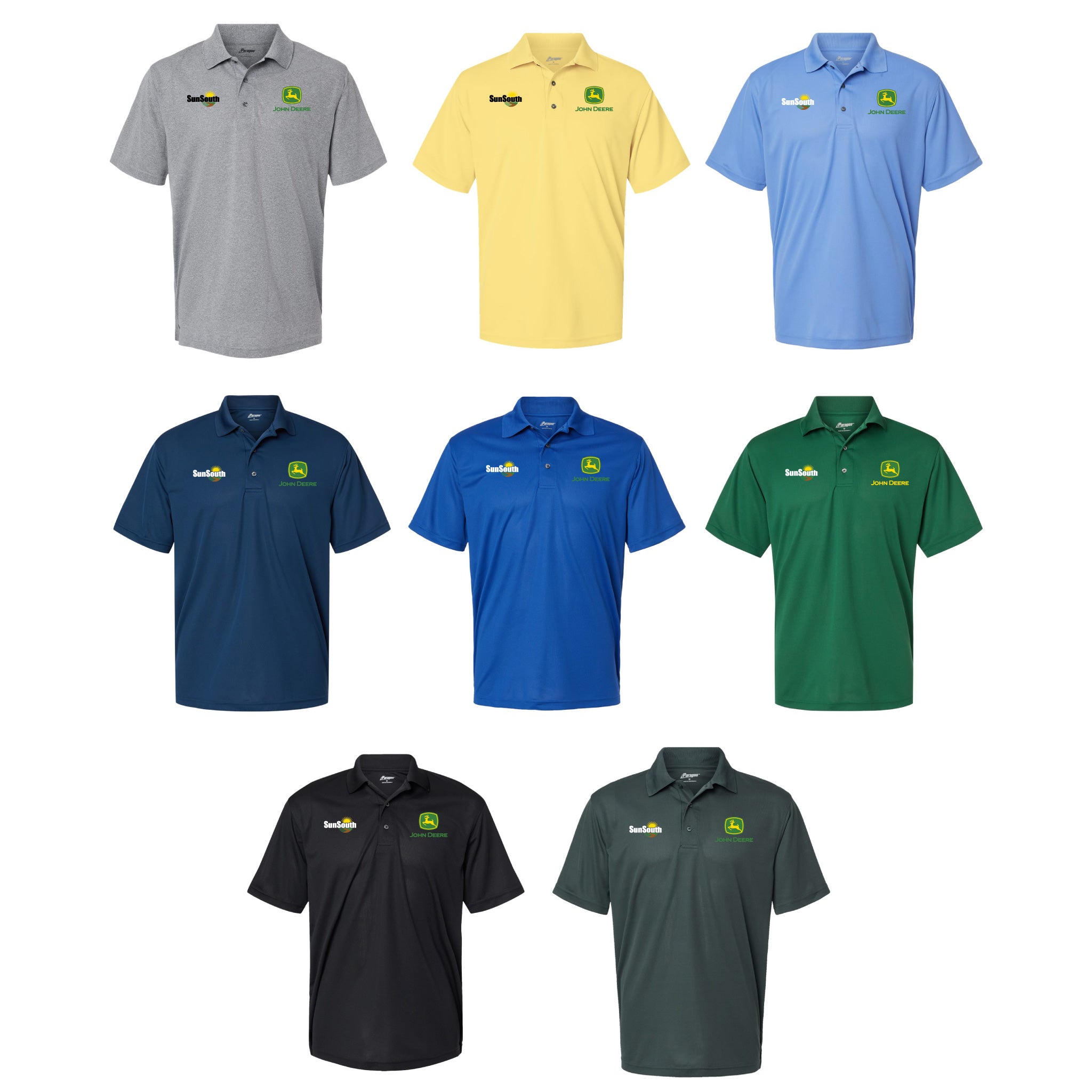 Sunsouth Paragon Performance Mini Mesh Polo