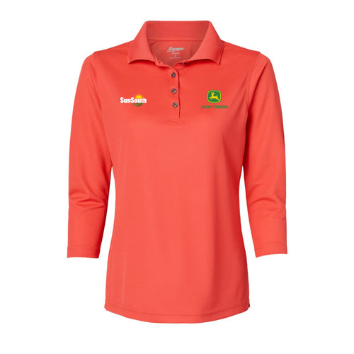 Sunsouth Womens Paragon 3/4 Sleeve Polo