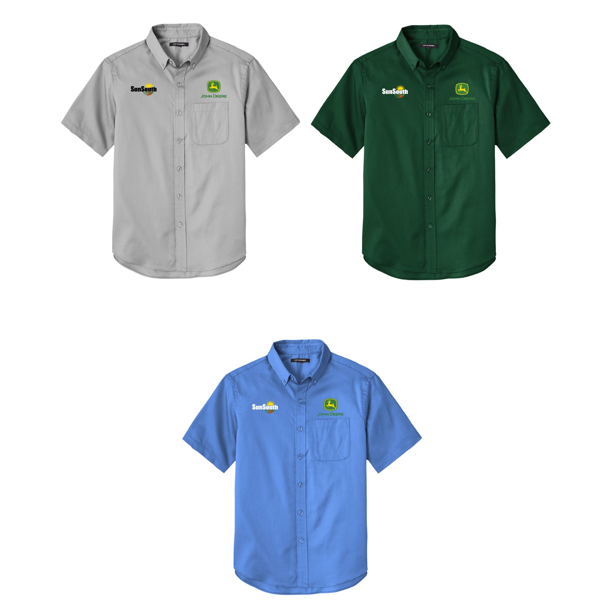 Sunsouth Port Authority Twill Short Sleeve Shirt