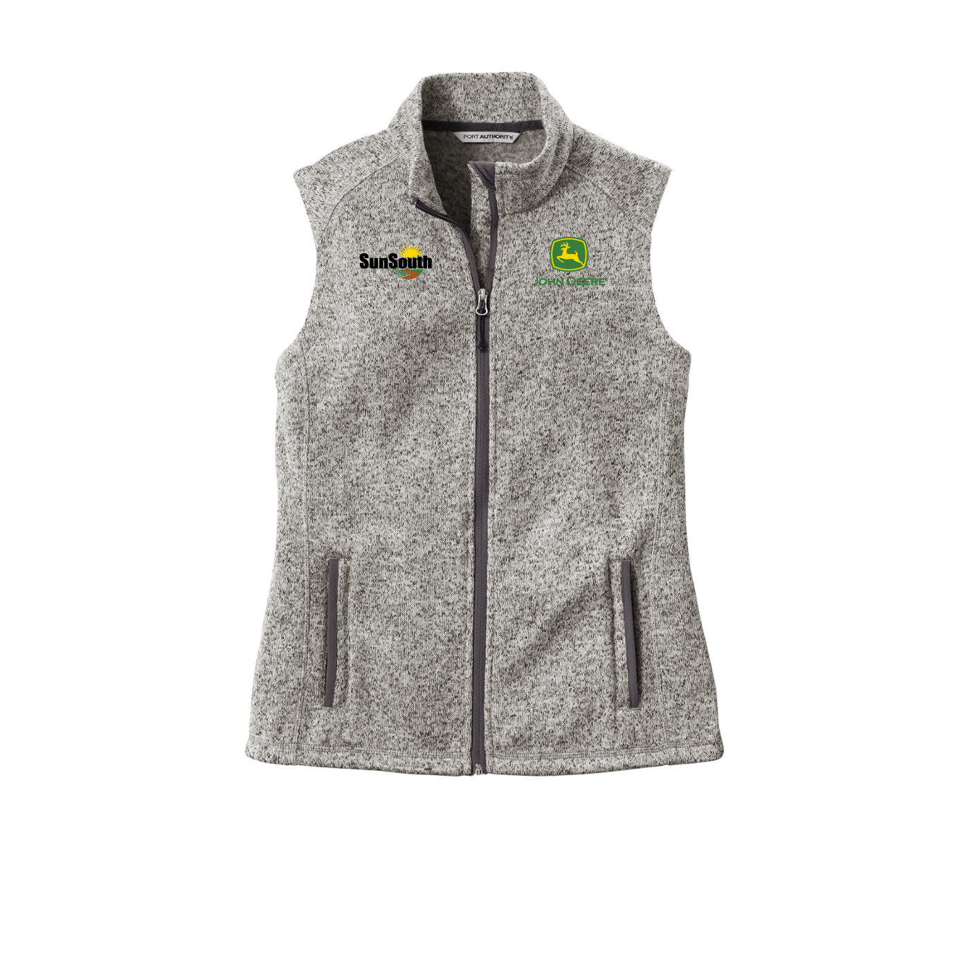 Sunsouth Womens Port Authority Sweater Fleece Vest