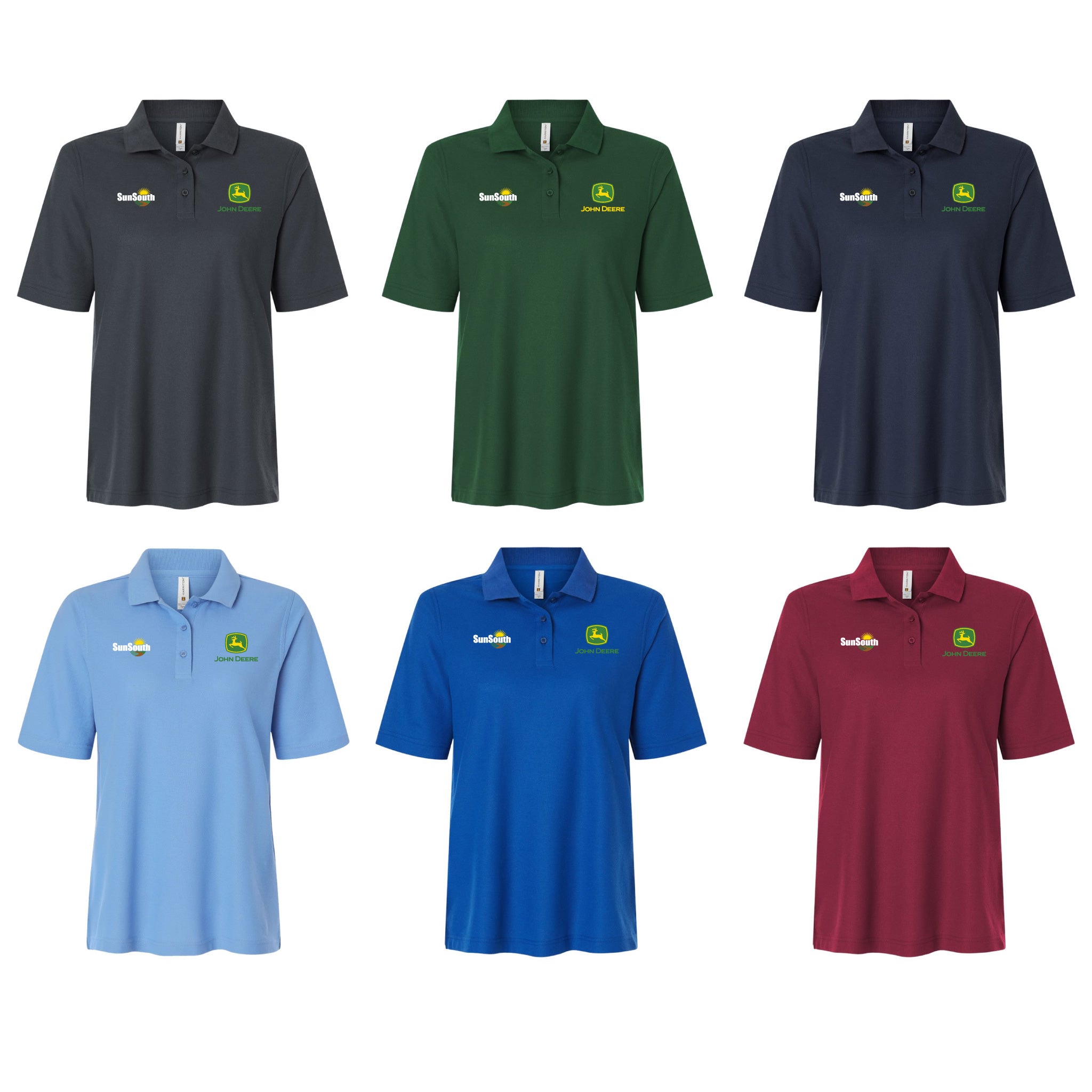 Sunsouth Harriton Womens Pique Polo